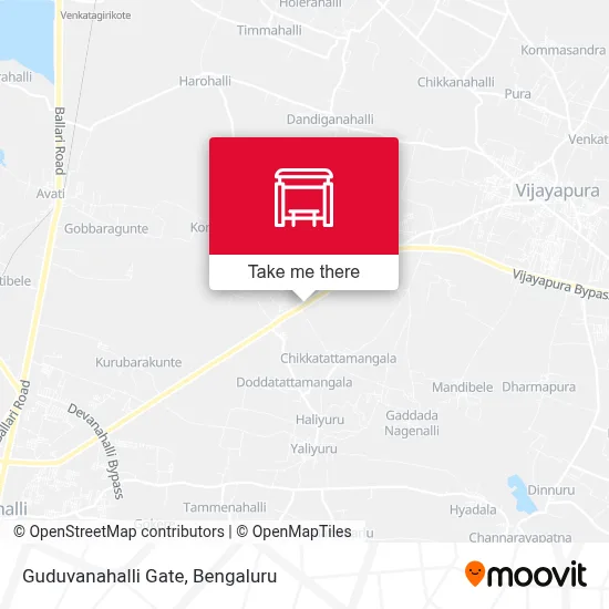 Guduvanahalli Gate map