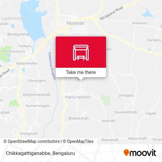 Chikkagattiganabbe map