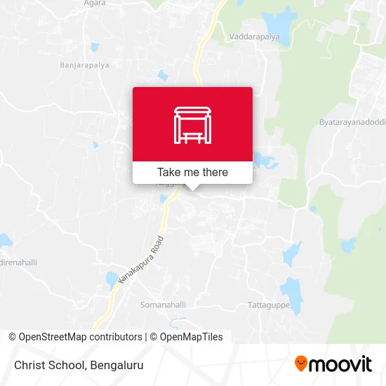 Christ School map