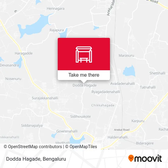 Dodda Hagade map