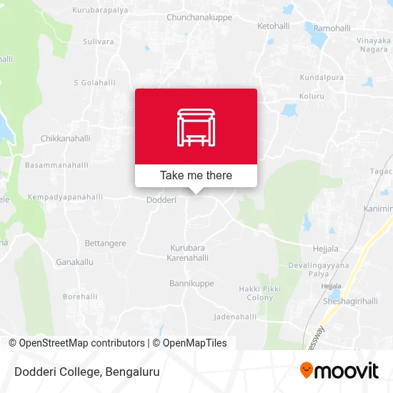 Dodderi College map
