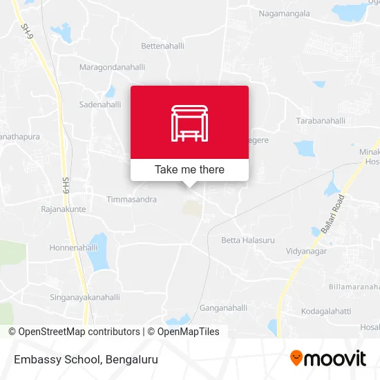 Embassy School map