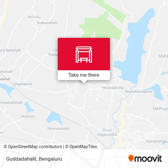 Guddadahalli map