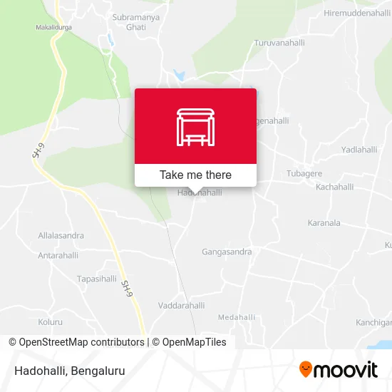 Hadohalli map