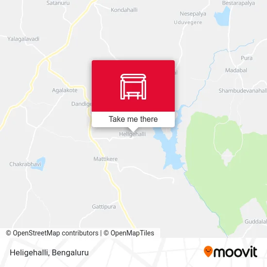 Heligehalli map