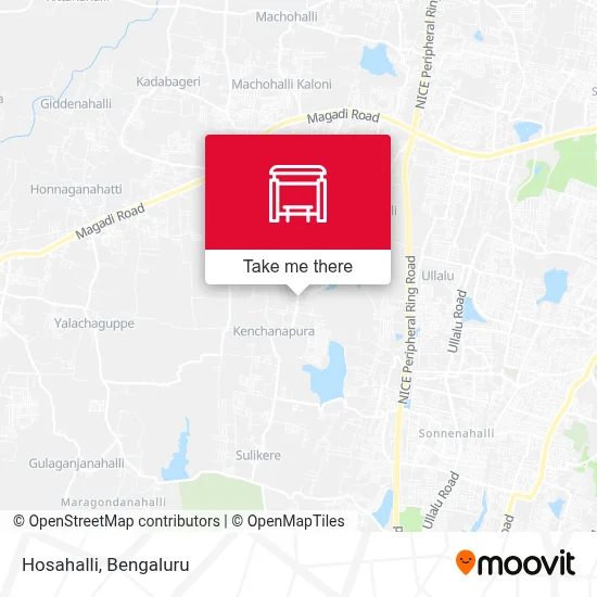 Hosahalli map