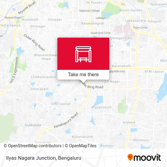 Ilyas Nagara Junction map