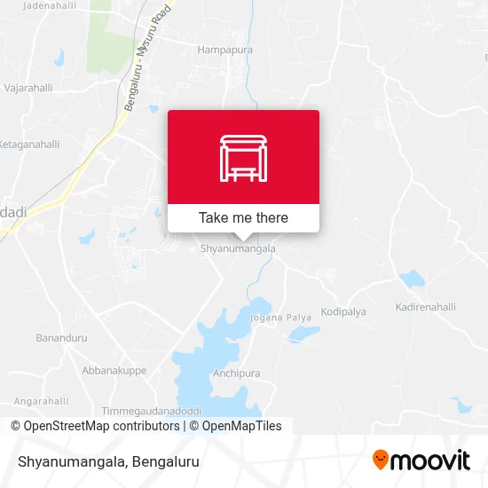 Shyanumangala map
