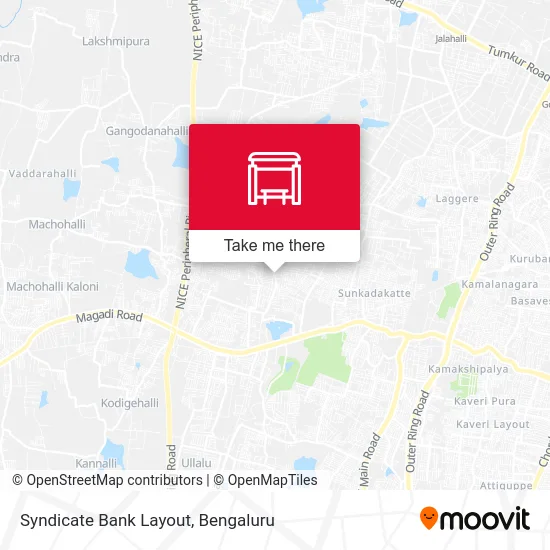 Syndicate Bank Layout map