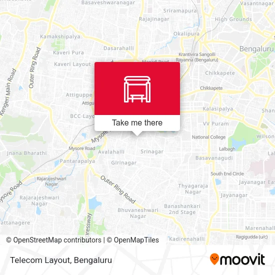 Telecom Layout map