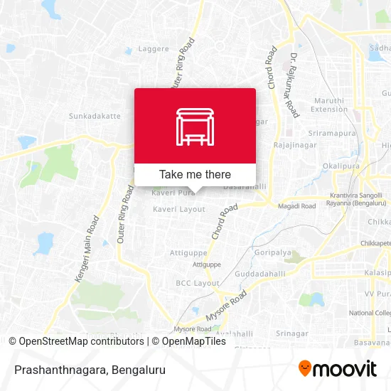 Prashanthnagara map