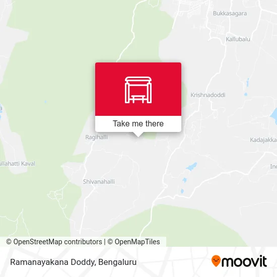 Ramanayakana Doddy map