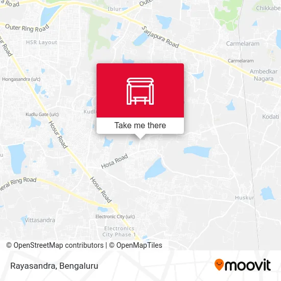 Rayasandra map