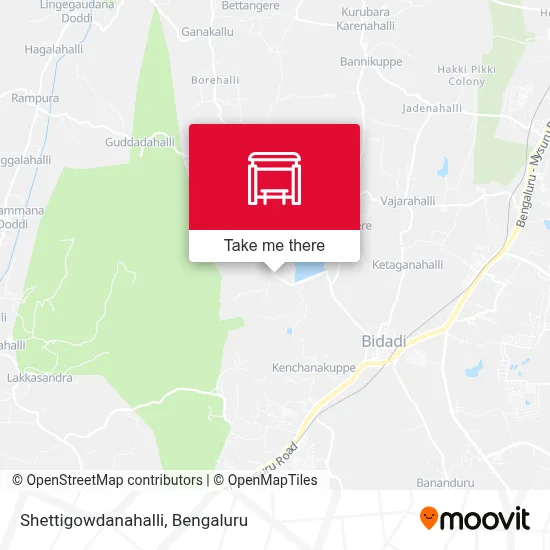 Shettigowdanahalli map