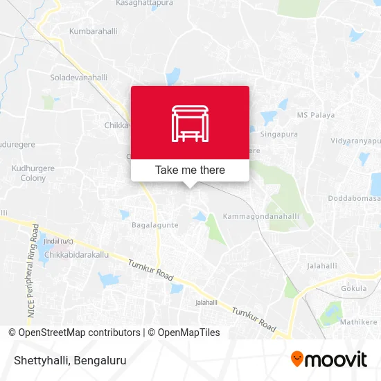 Shettyhalli map
