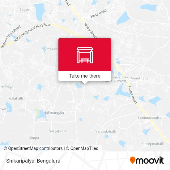 Shikaripalya map