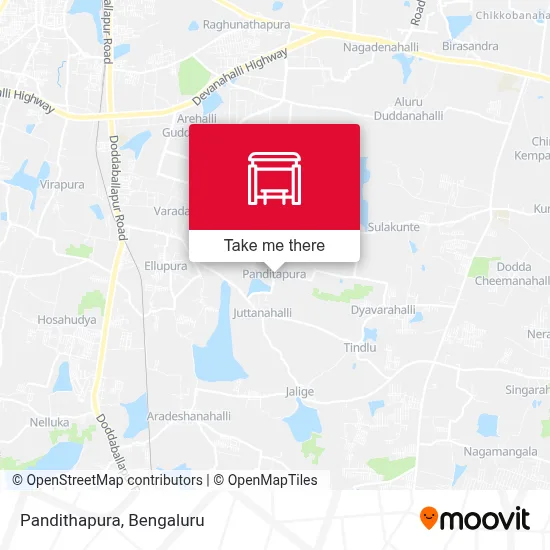 Pandithapura map