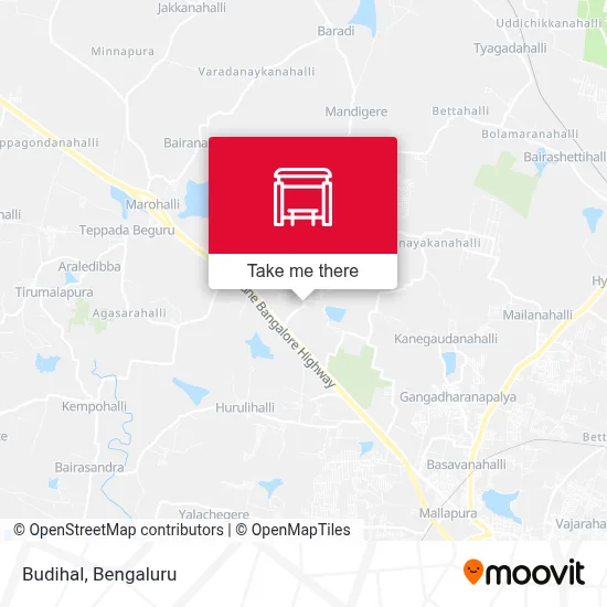 Budihal map