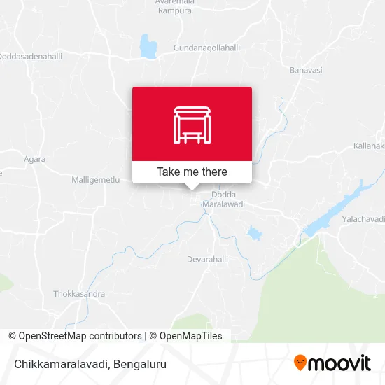 Chikkamaralavadi map