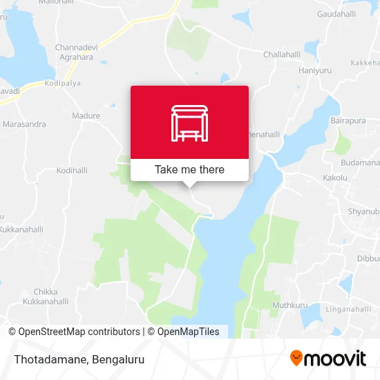 Thotadamane map