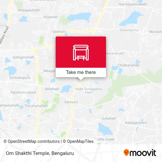 Om Shakthi Temple map