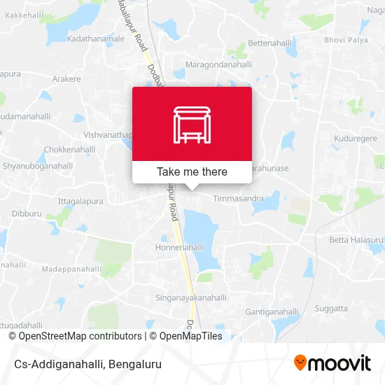 Cs-Addiganahalli map