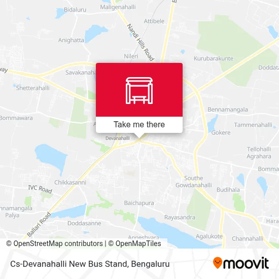 Cs-Devanahalli New Bus Stand map