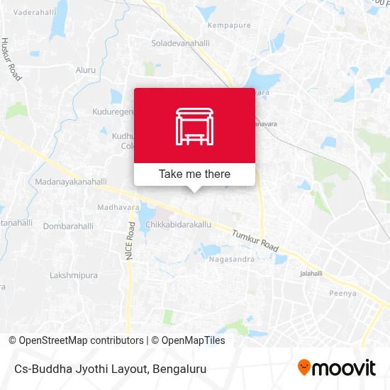 Cs-Buddha Jyothi Layout map