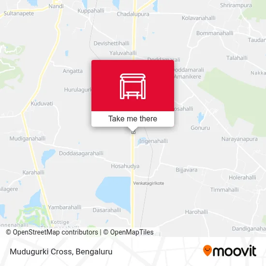 Mudugurki Cross map