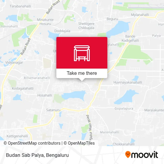 Budan Sab Palya map