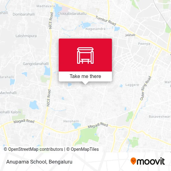 Anupama School map