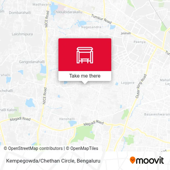 Kempegowda/Chethan Circle map