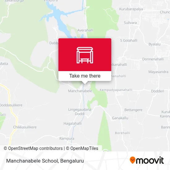 Manchanabele School map