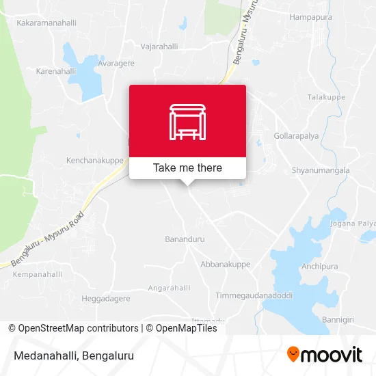 Medanahalli map