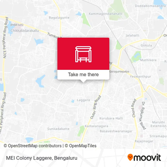 Mei Colony Laggere map