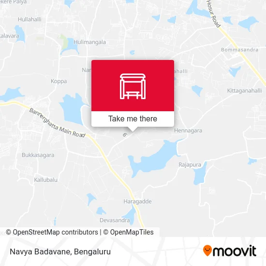 Navya Badavane map