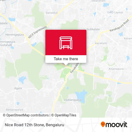 Nice Road 12th Stone map