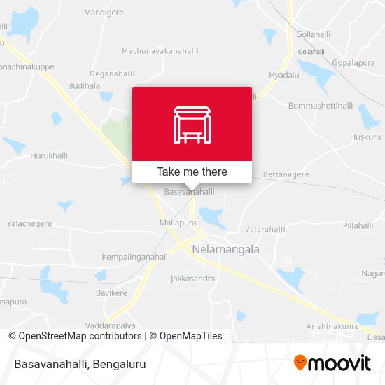 Basavanahalli map