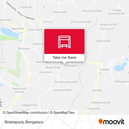 Bidalapura map