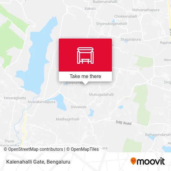 Kalenahalli Gate map