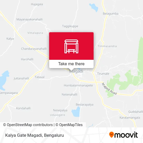 Kalya Gate Magadi map