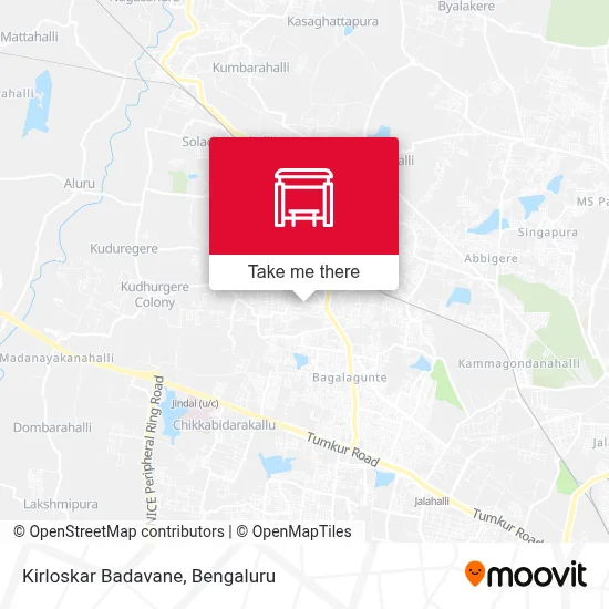 Kirloskar Badavane map