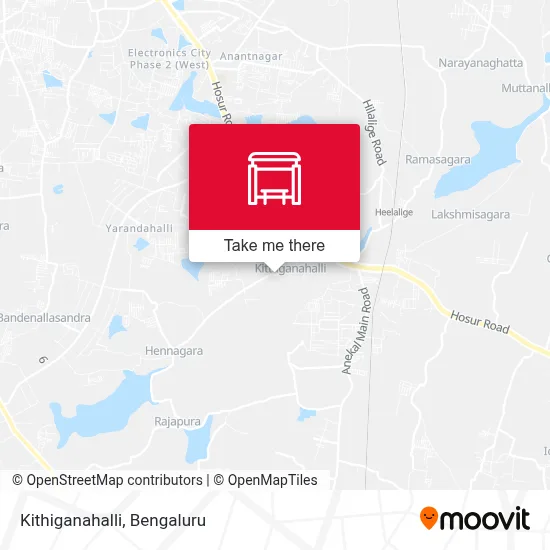 Kithiganahalli map