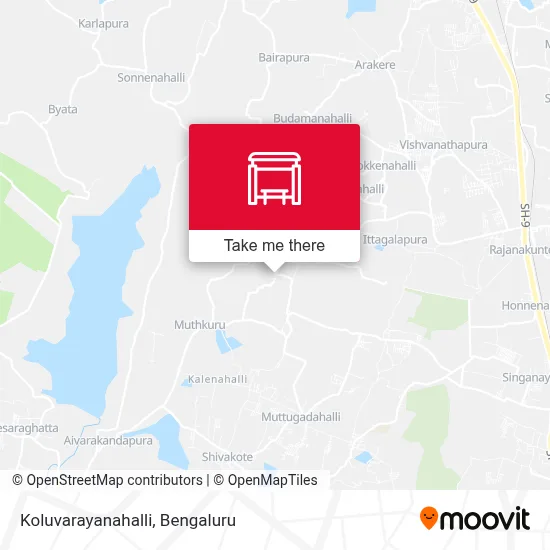 Koluvarayanahalli map