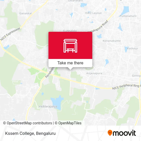Kssem College map