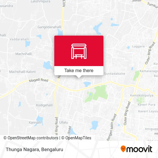 Thunga Nagara map