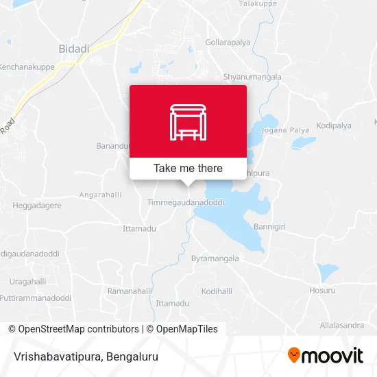 Vrishabavatipura map