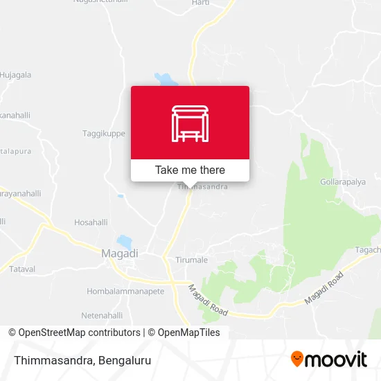 Thimmasandra map