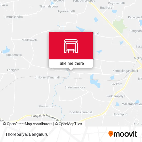 Thorepalya map