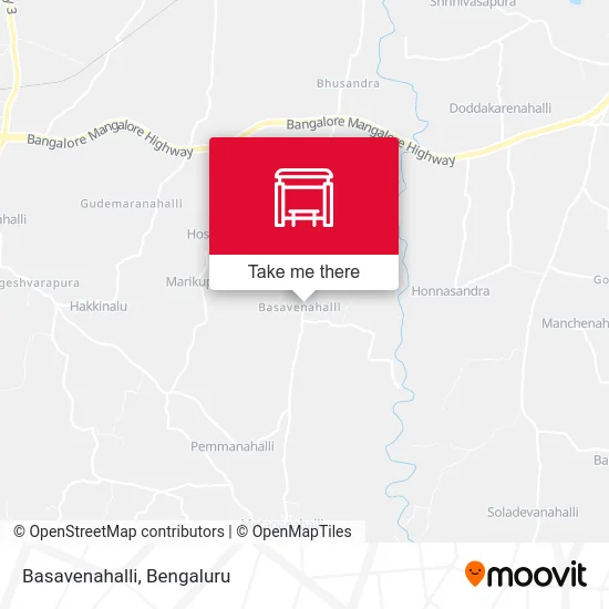 Basavenahalli map